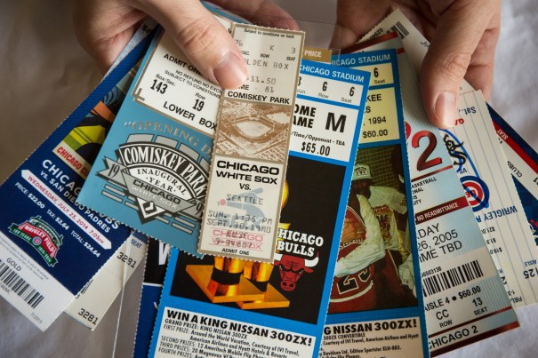 tickets and sports